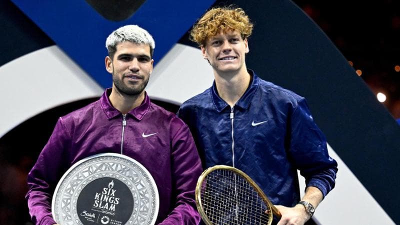 Carlos Alcaraz e Jannik Sinner