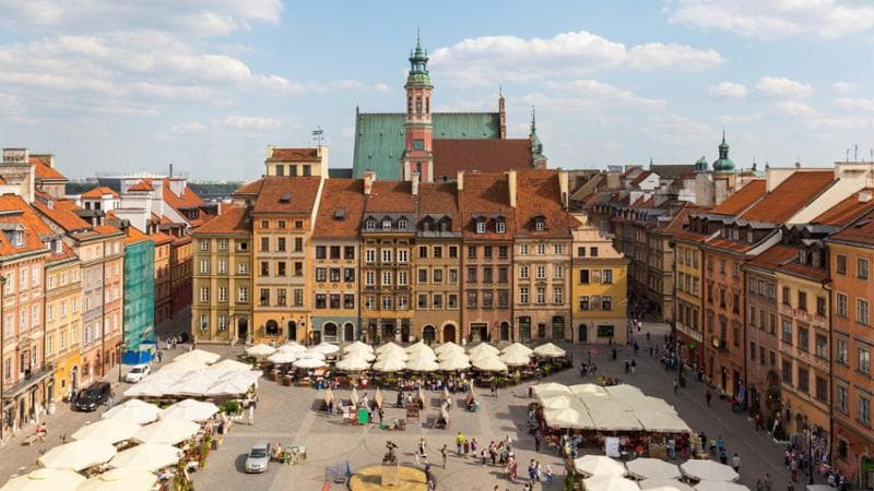 Piazza del Mercato, Città Vecchia (Filip Kwiatkowski © City of Warsaw)