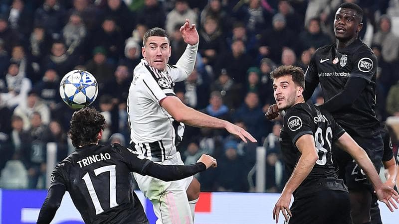 Vlahovic in azione
