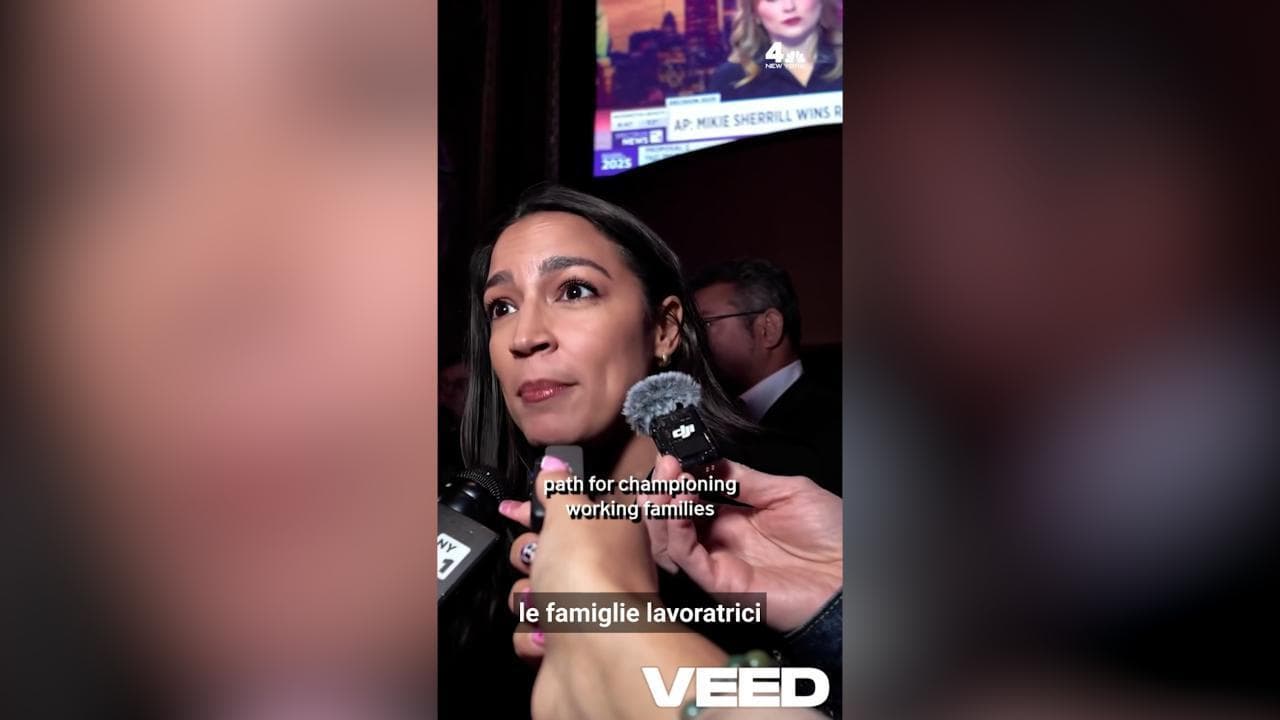 Mamdani sindaco di New York, Ocasio Cortez: "La classe operaia ha detto no a Trump"