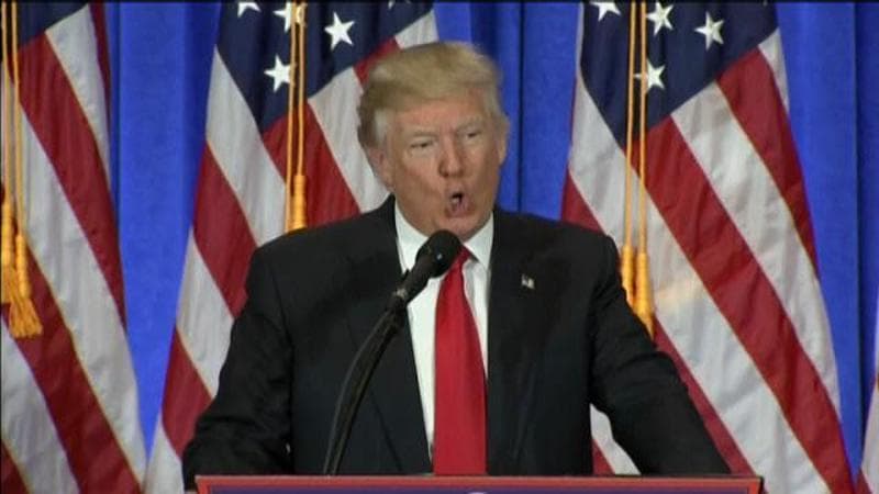 Il presidente americano Donald Trump