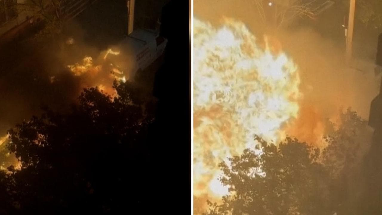 New York, auto esplode nel Bronx mentre i vigili del fuoco cercavano di spegnere le fiamme: 5 feriti