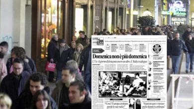 Se scompare il weekend