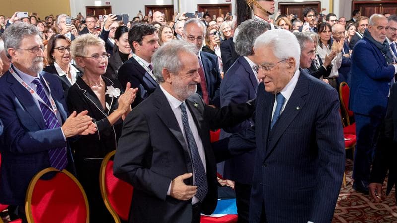 Il presidente Mattarella al Congresso di Oncologia