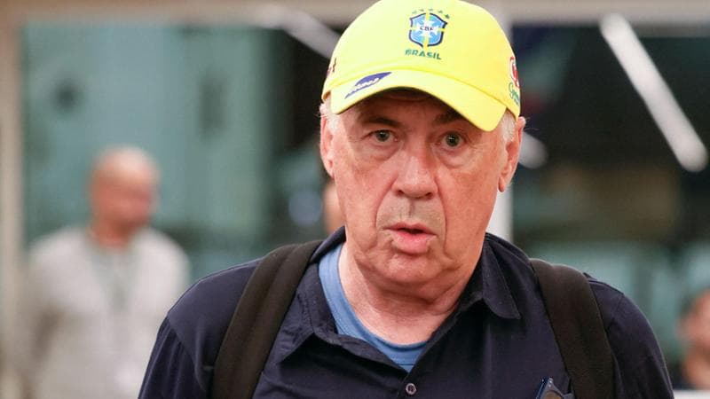 Carlo Ancelotti, ct del Brasile