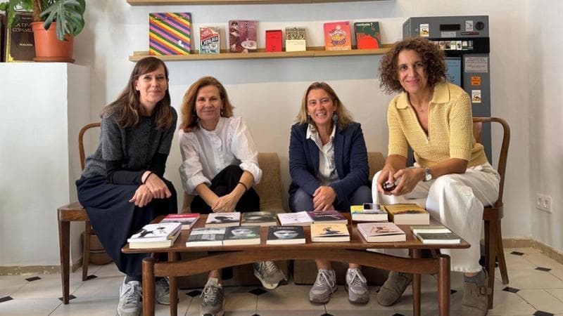 Barbara Scarrone, Marcella Caccavale, Eva Alonso e Isabel García-Zarza.
