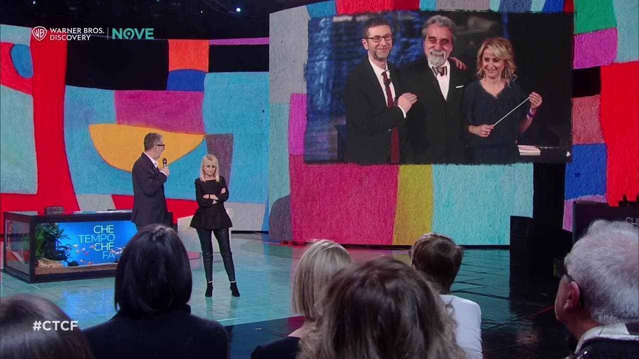 Il video-omaggio di Fabio Fazio e Luciana Littizzetto a Beppe Vessicchio: "Amico e persona speciale"