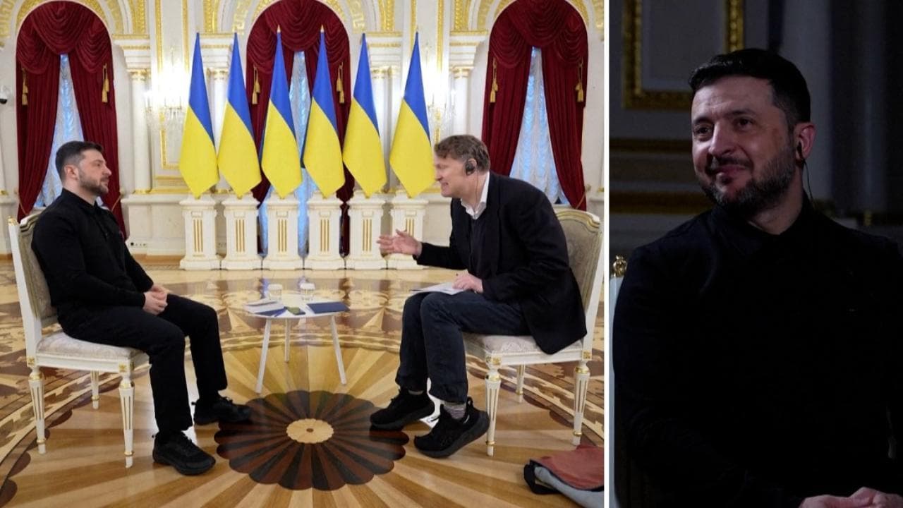 Kiev: Zelensky intervistato dal Guardian interrotto da un black out. "Sono tempi duri"