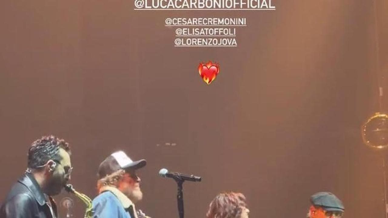 Il ritorno di Luca Carboni: sul palco con Cremonini, Elisa e Jovanotti al Forum di Milano