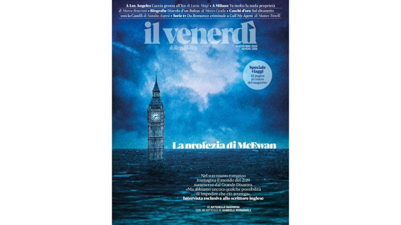 Sul nuovo Venerdì la profezia di Ian McEwan