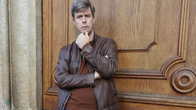 Lo scrittore David Szalay
