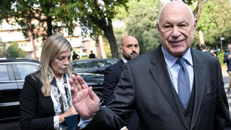 Roma, 7 novembre: il ministro della Giustizia Carlo Nordio