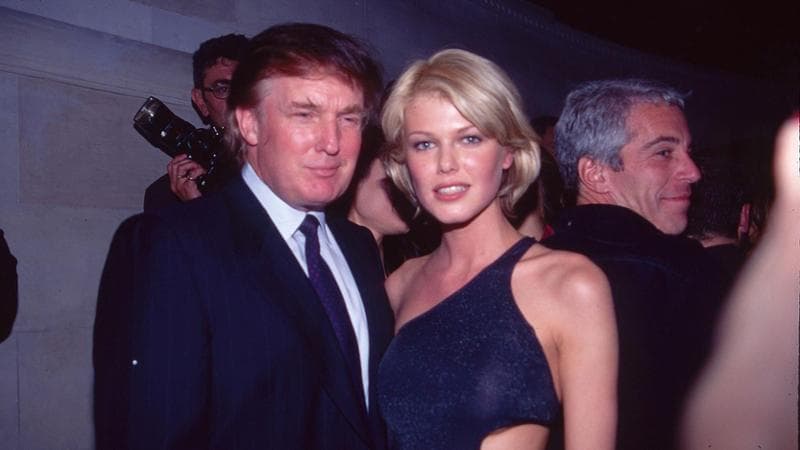 Donald Trump e Ingrid Seynhaeve&nbsp;
