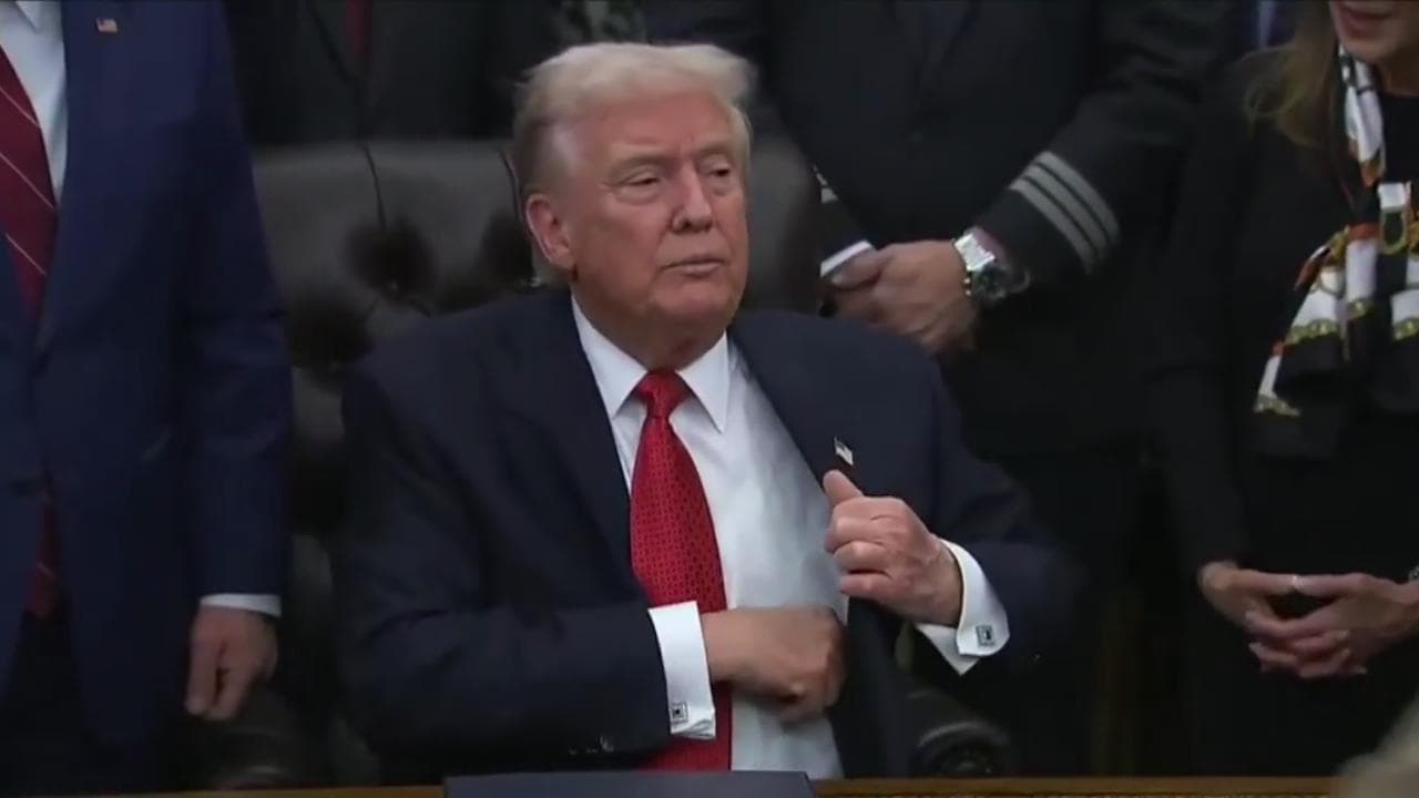 Epstein, raffica di domande a Trump sulla email del finanziere, ma il presidente le ignora