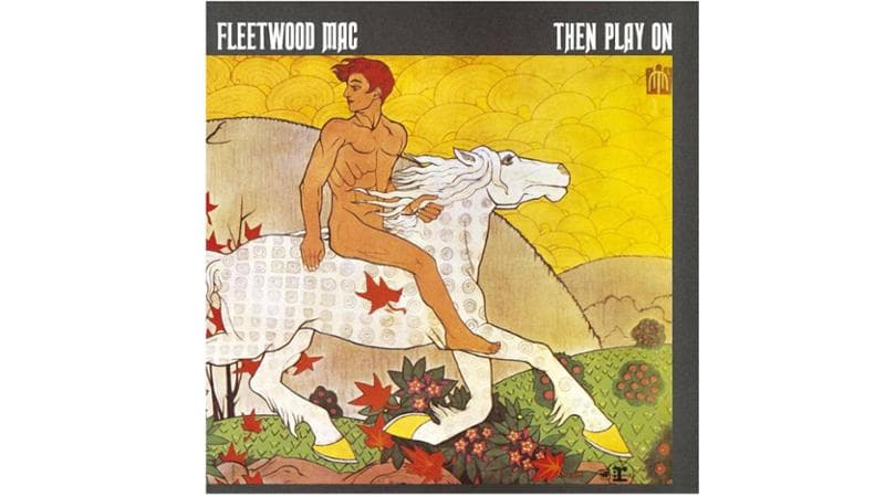 La copertina dell’album Then Play On (1969) dei Fleetwood Mac che contiene la canzone Although the Sun is Shining
