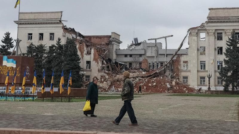 Kherson (Ucraina), 11 novembre