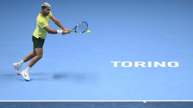Carlos Alcaraz, grande protagonista alle Atp Finals