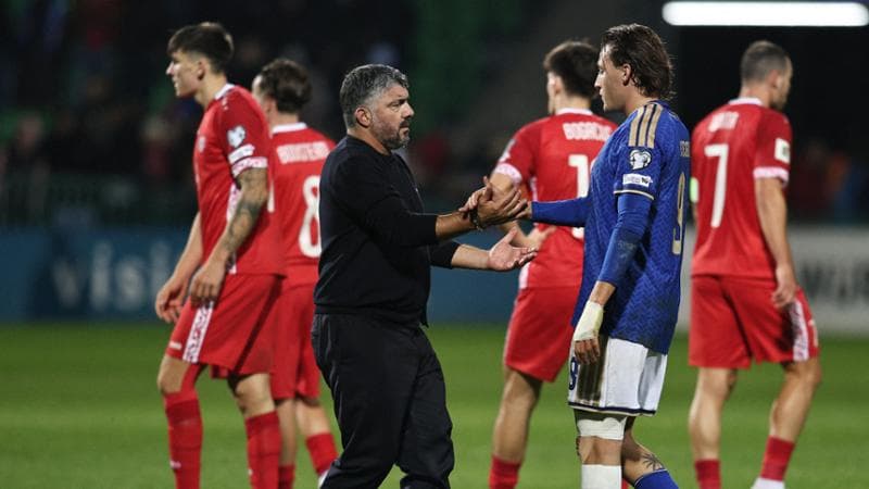 Gattuso a fine partita