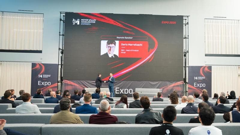 Motor Valley Accelerator tarafından Expo 2025'te otomotiv girişimleri