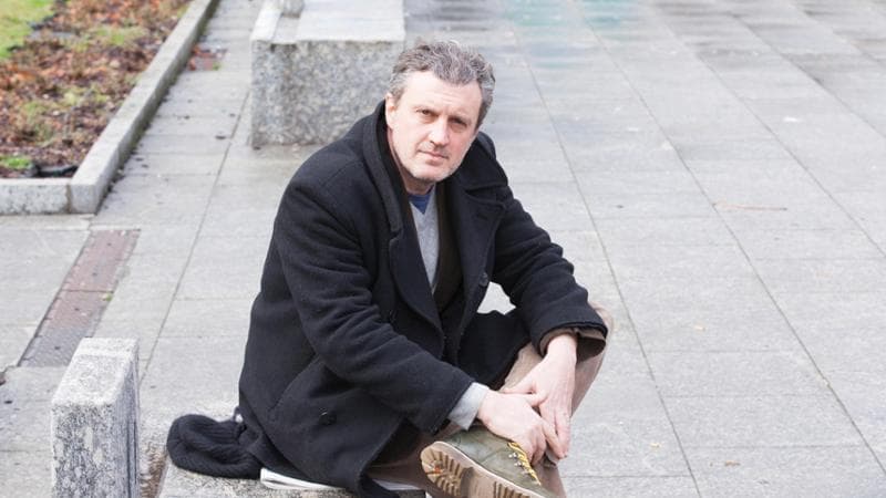 Lo scrittore Antonio Manzini