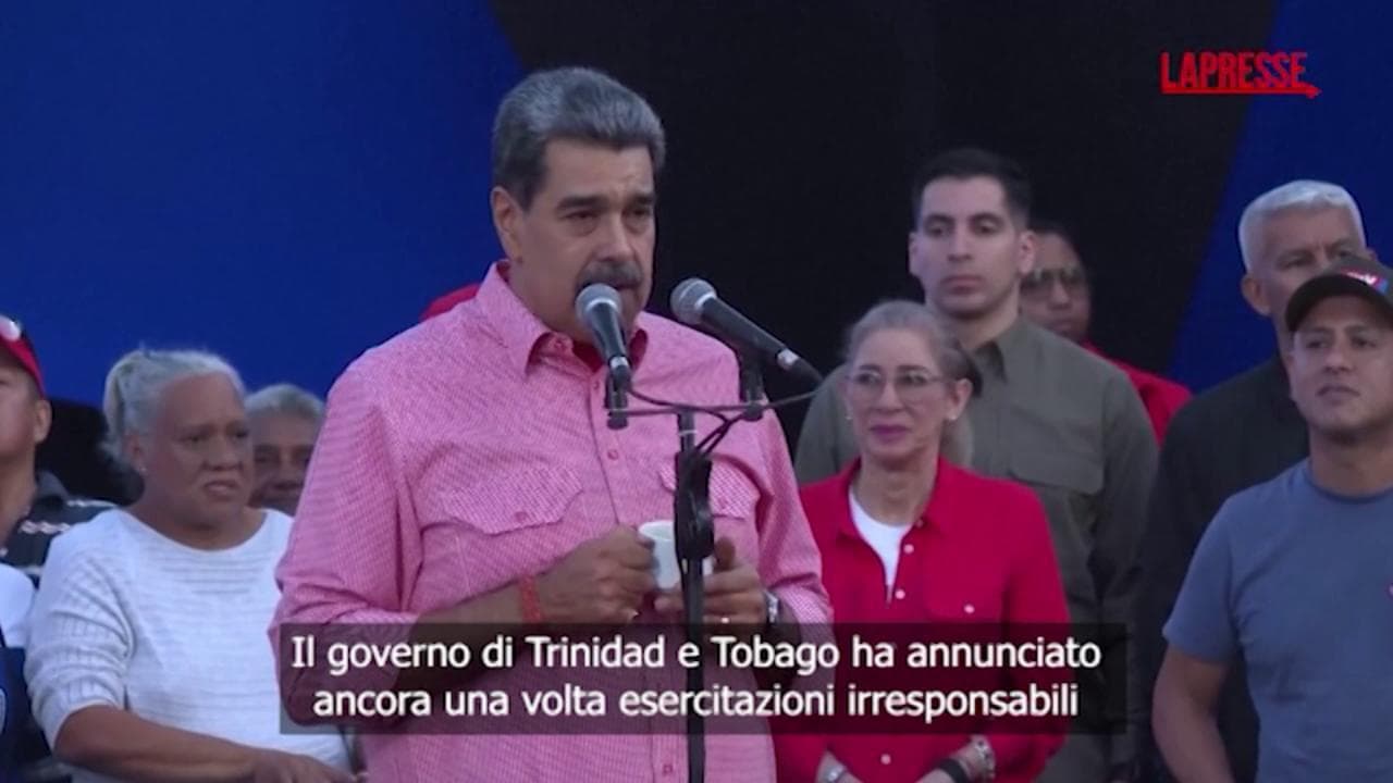 Venezuela, Maduro: "Esercitazioni militari irresponsabili, non ci lasceremo intimidire"
