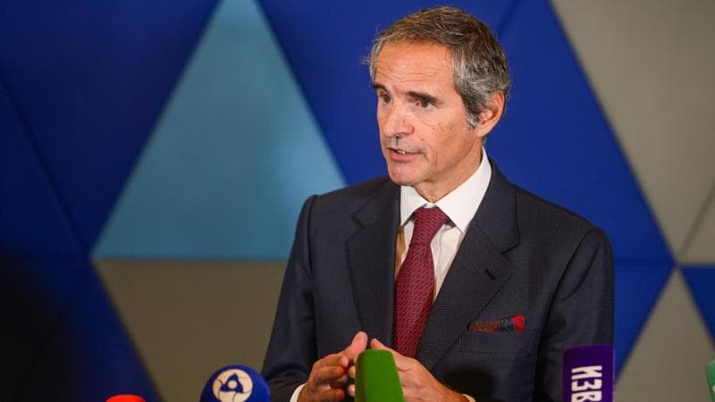 Rafael Mariano Grossi, direttore generale dell'Agenzia internazionale per l'energia atomica