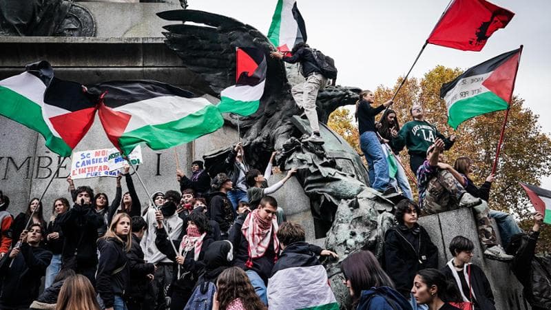 Torino, 14 novembre: una manifestazione pro Pal