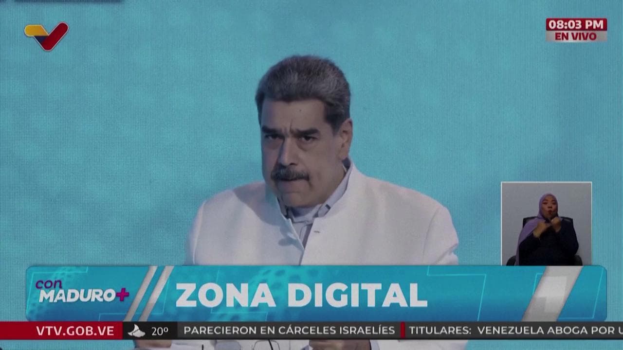 Crisi Usa - Venezuela. Maduro in tv in inglese: "Peace, yes. War, no. Never"