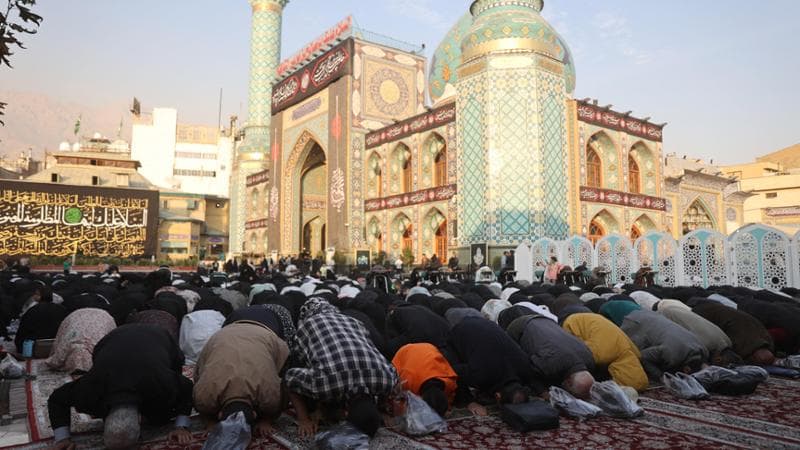 La preghiera per la pioggia a Teheran