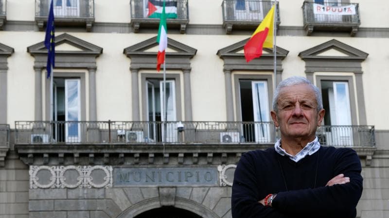 Armando Simeone, consigliere della quarta municipalità di Napoli, che con il collega Carmine Stabile ha sollevato il caso un anno fa. Stefano Renna
