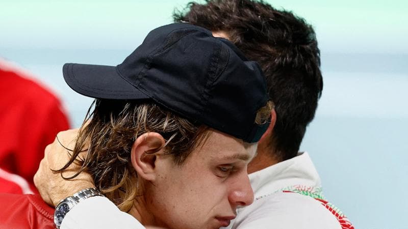 Bergs in lacrime dopo la sconfitta con Cobolli