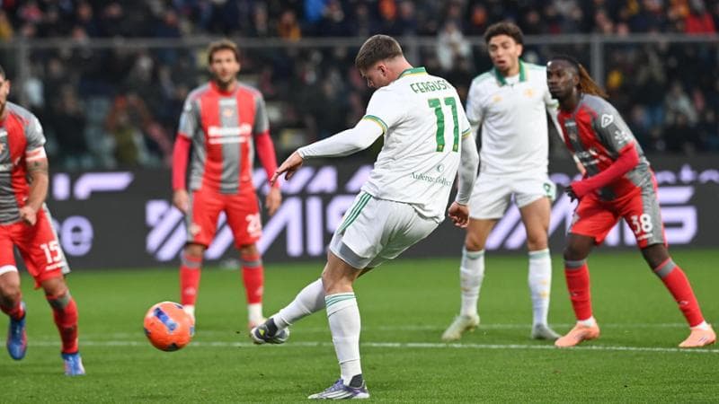 Ferguson sigla il gol del 2-0