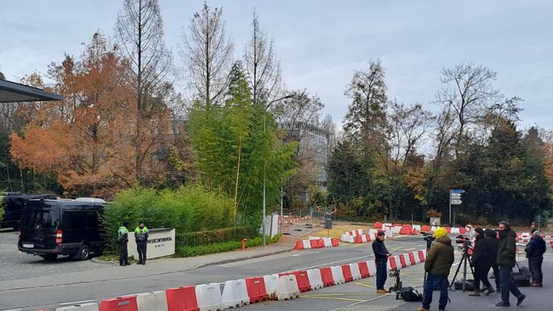 La struttura dove si sta svolgendo il vertice a Ginevra