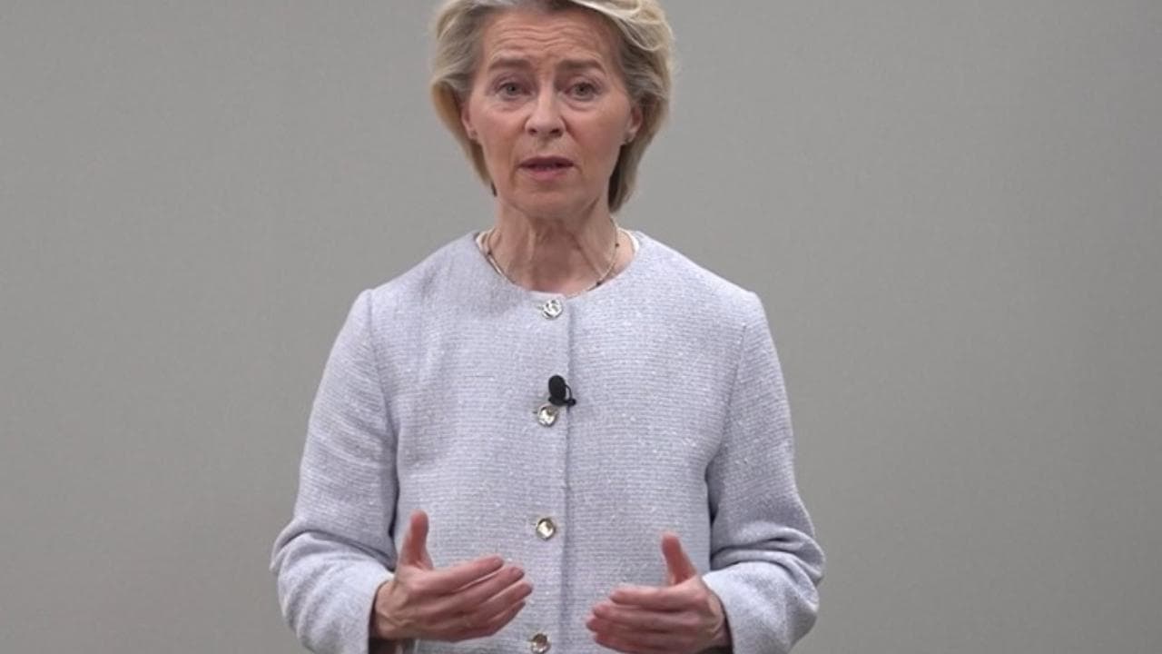 Ucraina, von der Leyen: "La centralità dell'Europa per garantire che la pace sia rispettata"