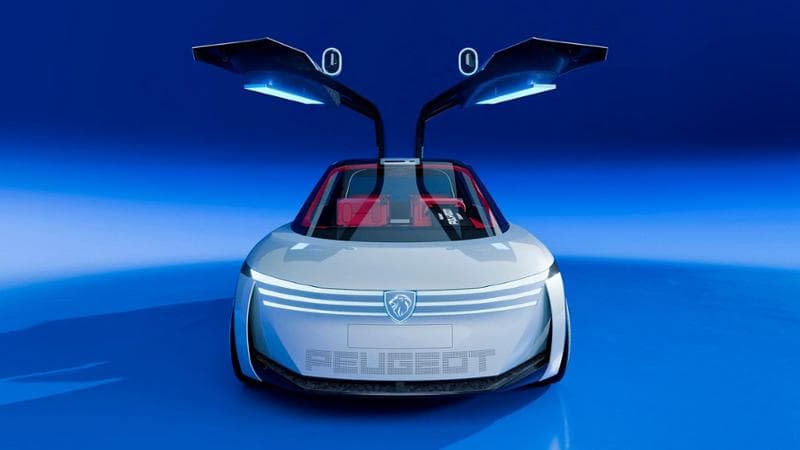 Fortnite'ta ilk kez yayınlanan fütüristik Peugeot manifestosu Polygon
