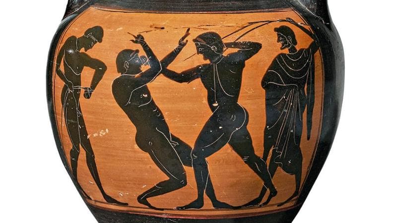 Anfora panatenaica (V&nbsp;secolo a.C.)
