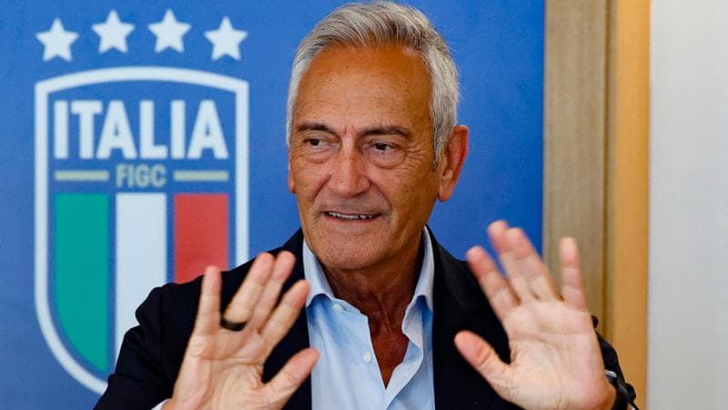 Gabriele Gravina, presidente della Figc