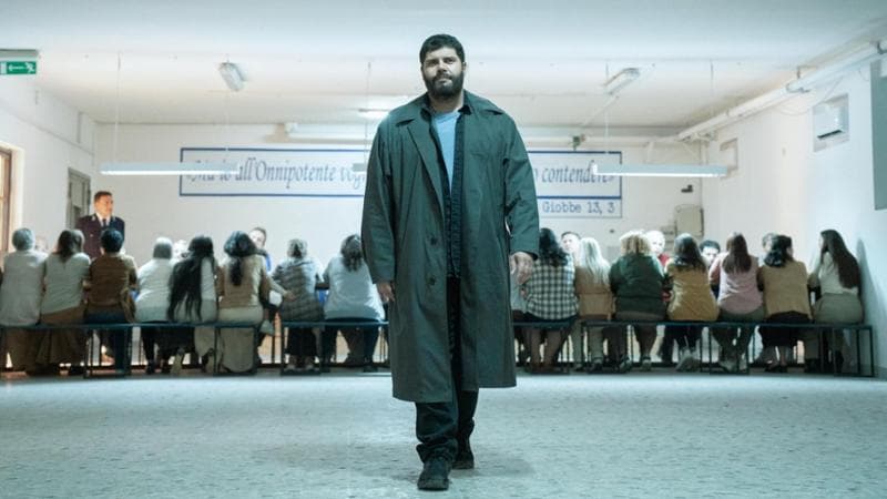 Salvatore Esposito, 39 anni, in una scena del film "Avemmaria"