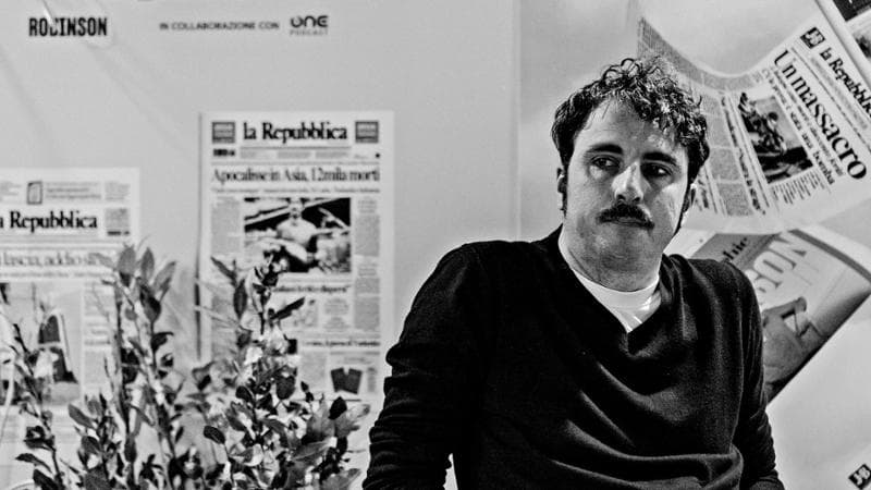 Lo scrittore Mario Desiati