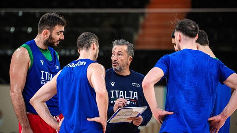 Il ct Luca Banchi (credit archivio Fip/Ciamillo-Castoria)