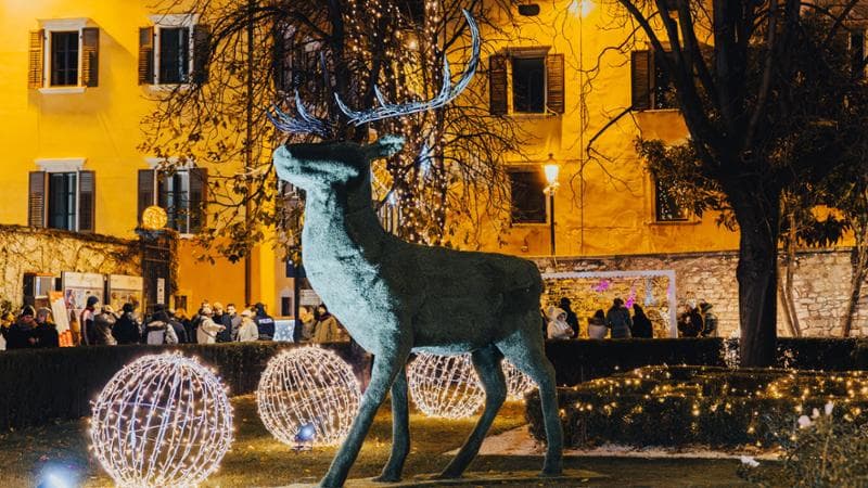 Trento, villaggio di Natale