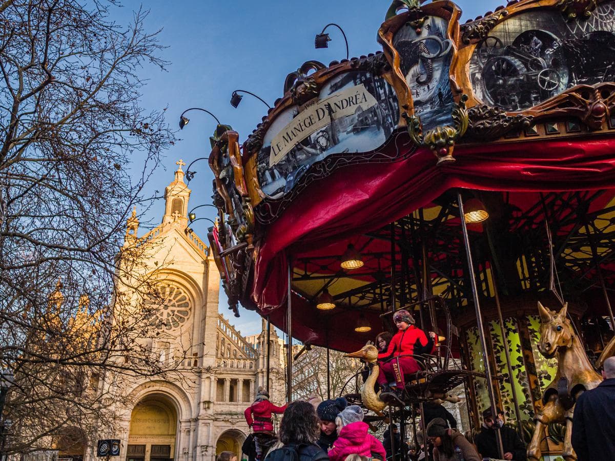 Villaggio di Natale a Bruxelles