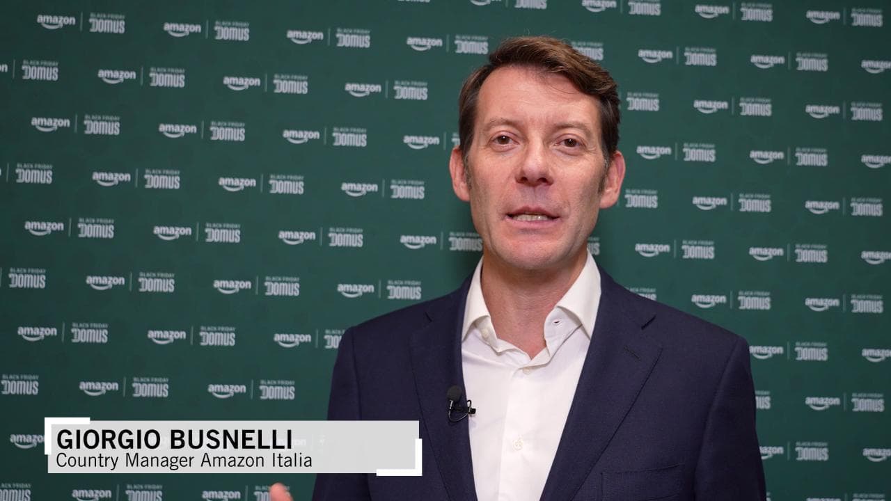 Busnelli (Amazon Italia): "Una ricerca sull'evoluzione di tecnologie e consumi nei prossimi 15 anni"
