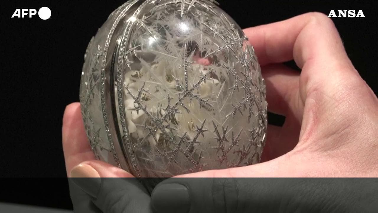 Asta da record per l'uovo d'inverno di Fabergé: si parte da 23 milioni di euro