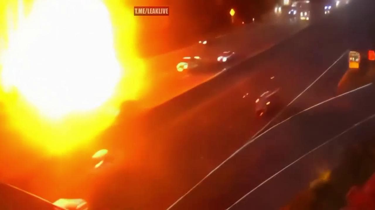 Camion cisterna prende fuoco sulla Route 288: l'incidente paralizza il traffico in Virginia
