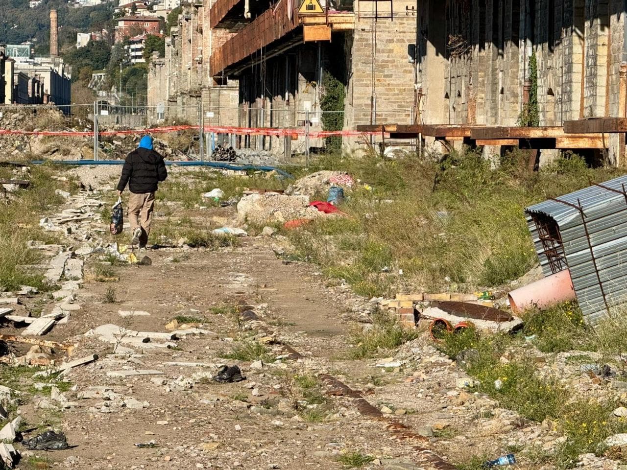 Porto Vecchio. L'ingresso ai Magazzini