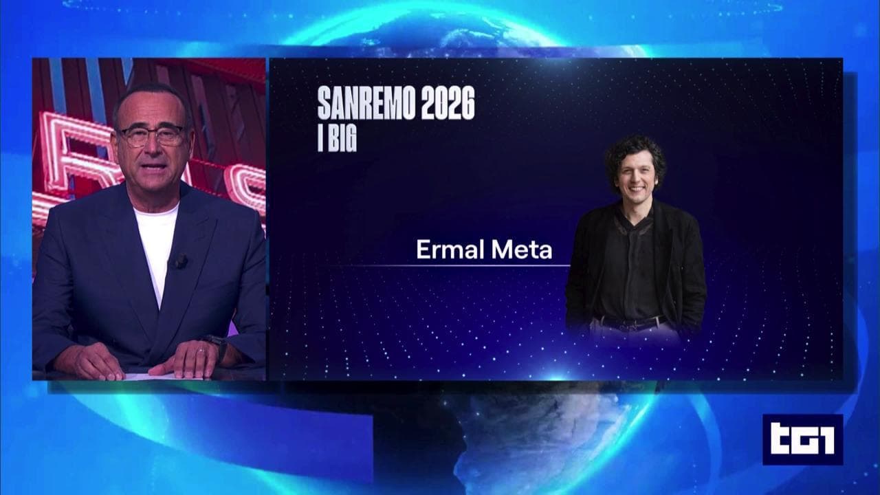 Sanremo 2026: Carlo Conti annuncia i 30 big in gara