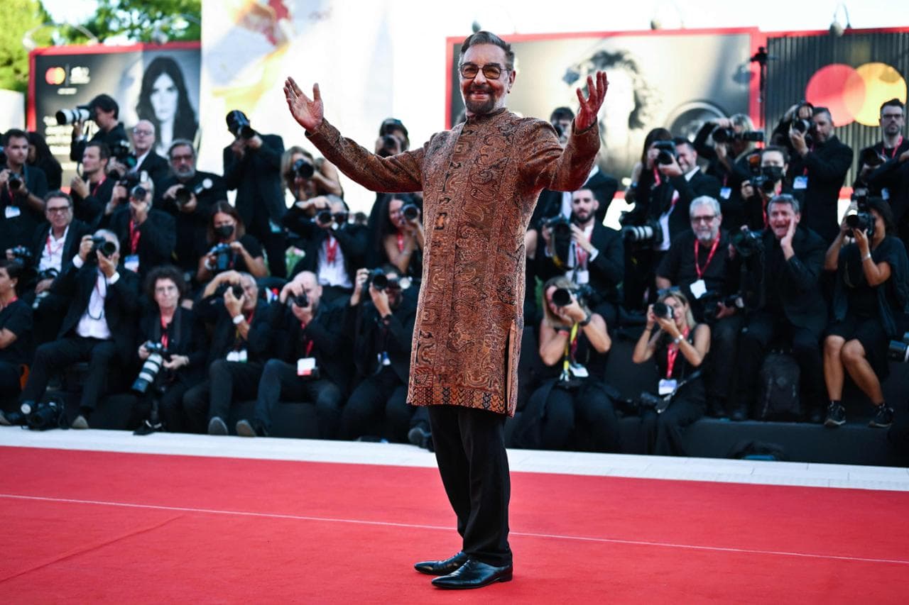Kabir Bedi a Venezia nel 2022