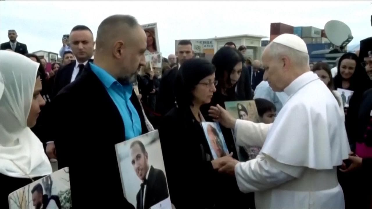 Beirut: Papa Leone prega al porto per le vittime dell'esplosione del 2020
