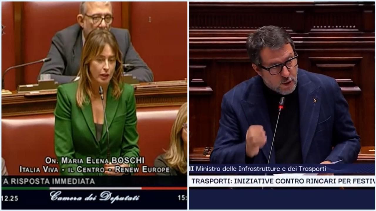 Question time, Salvini a Boschi: "Complimenti per la scelta cromatica del vestito"